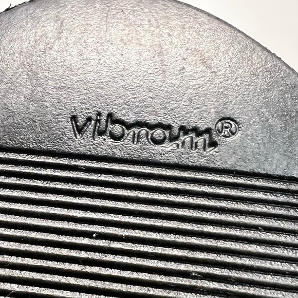 Silent Damir Doma Black Leather Stretch Gladiator Sandals Women’s 38 - Picture 9 of 12